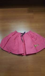 Mini skirt pink for 5-7yo