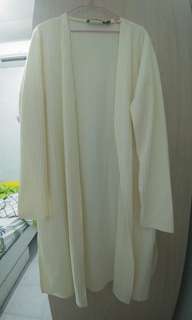 Long Cardigan Broken White