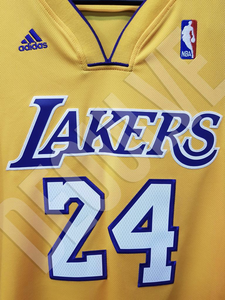 Lakers Kobe Bryant #24 Golden Edition Black Gold NBA Jersey, Men's Fashion,  Activewear on Carousell
