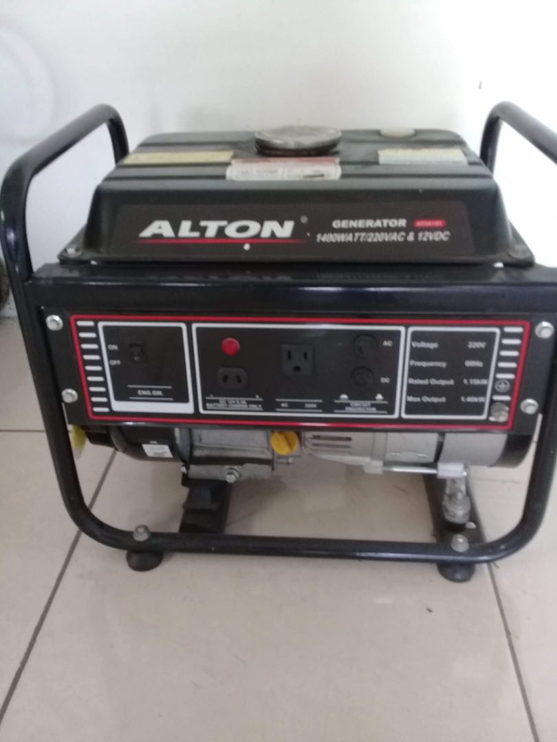 Alton Portable Generator 1300W Model AT04143