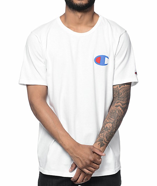 champion hands t shirt