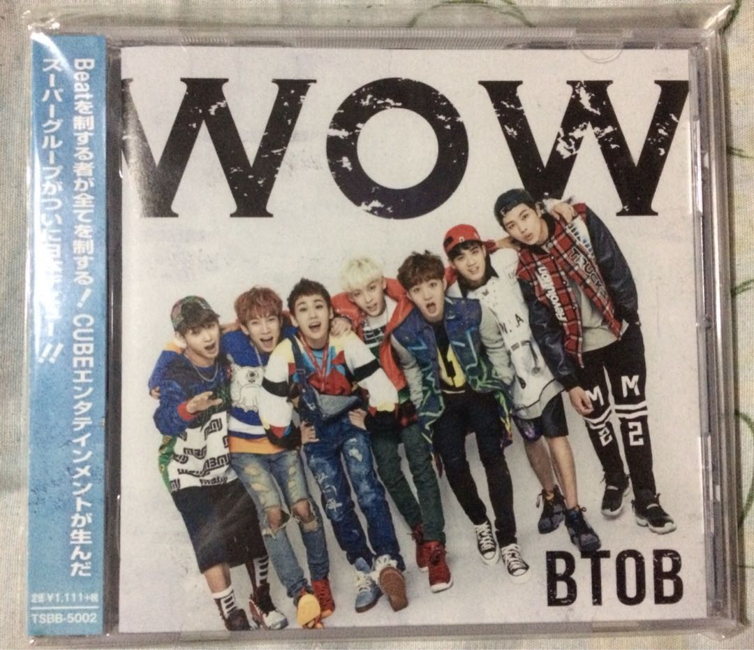 Btob Wow Normal Ver Japan Album Hobbies Toys Collectibles Memorabilia K Wave On Carousell