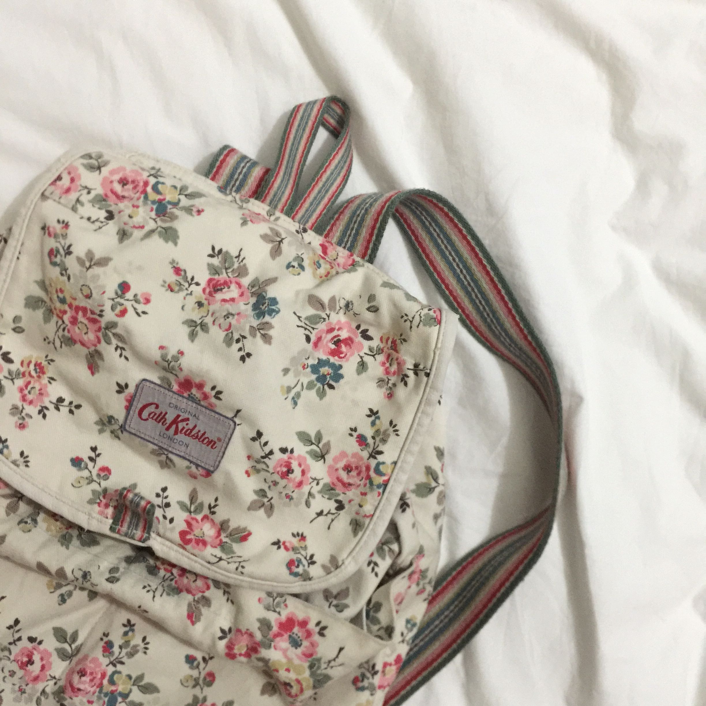 cath kidston flower backpack