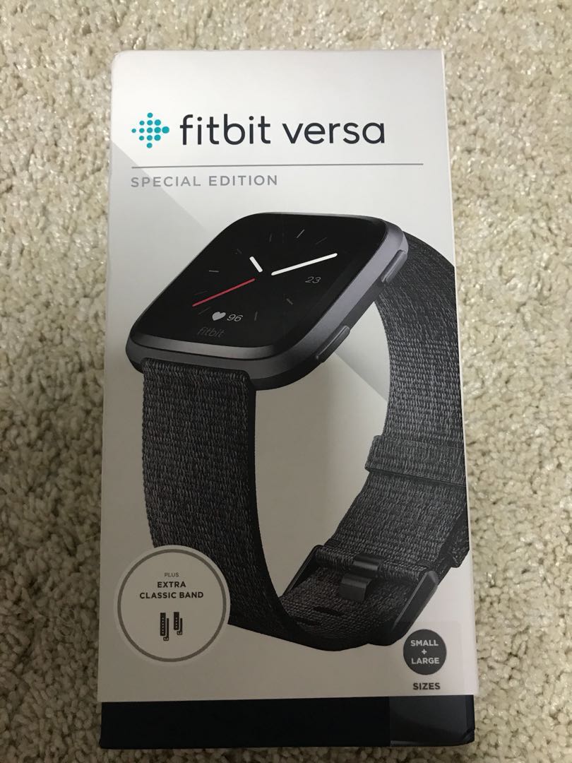 fitbit versa special edition box