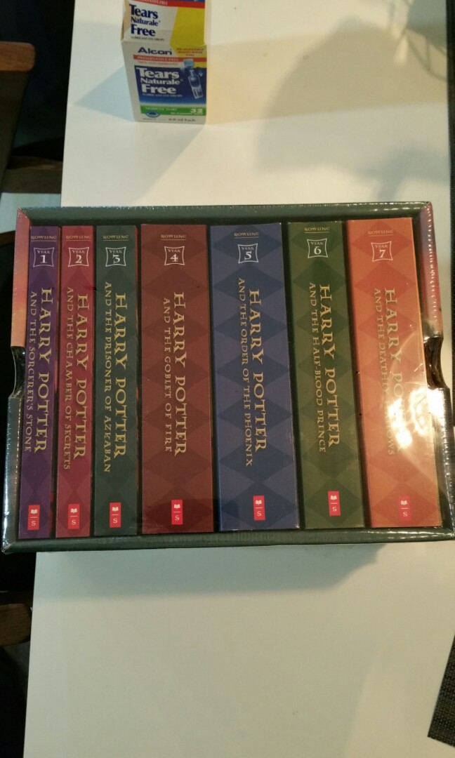 Harry Potter Paperback Box Set Books 1 7 Books Stationery