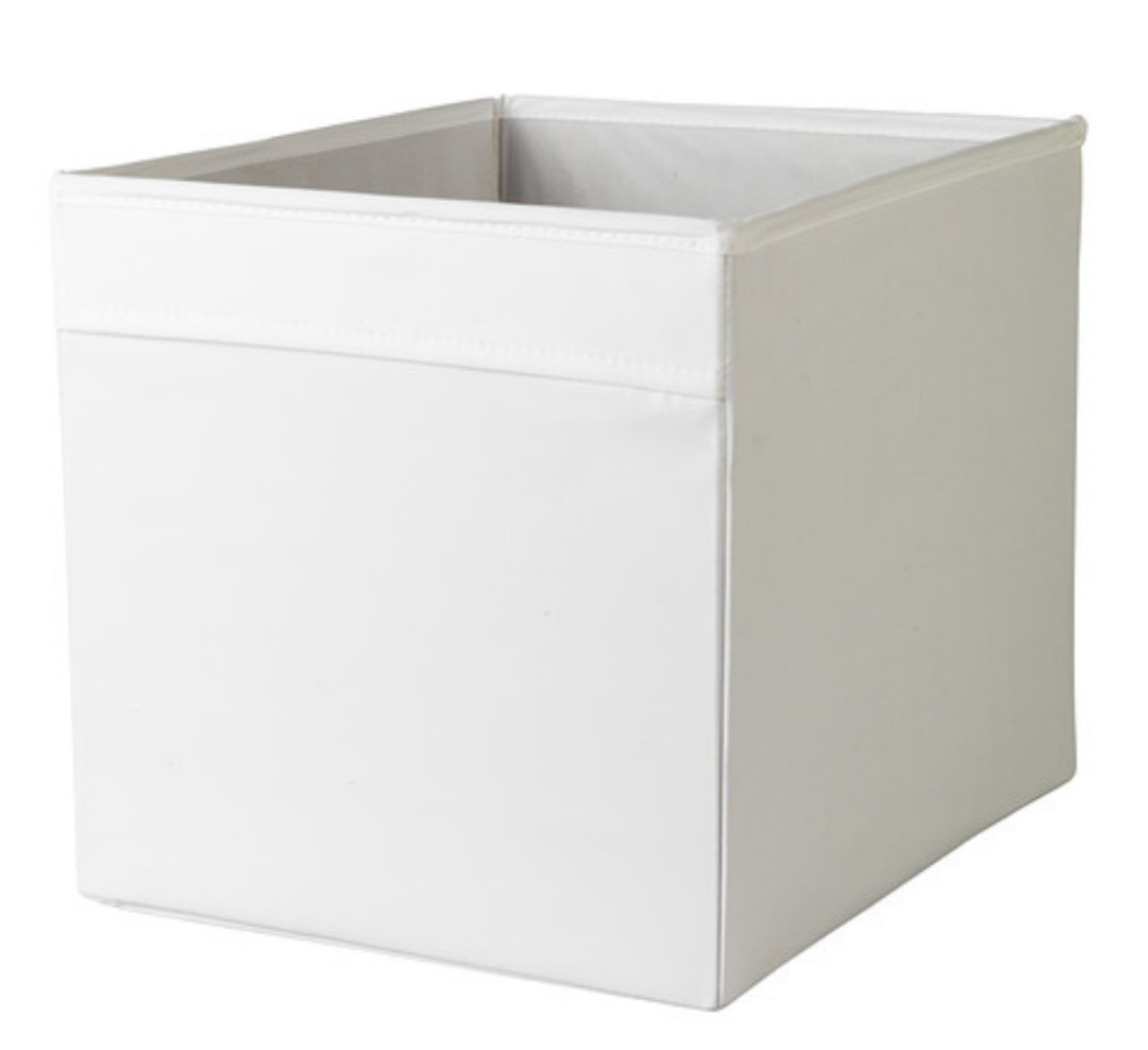 Ikea 方形布收納箱 傢俬 家居 傢俬 Carousell