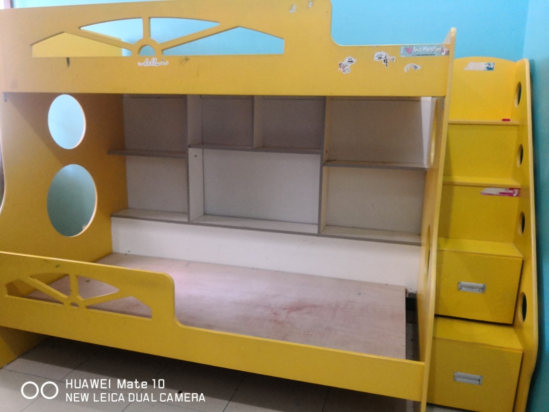 Katil Kanak2 2 Tingkat 1 Home Furniture Furniture On Carousell