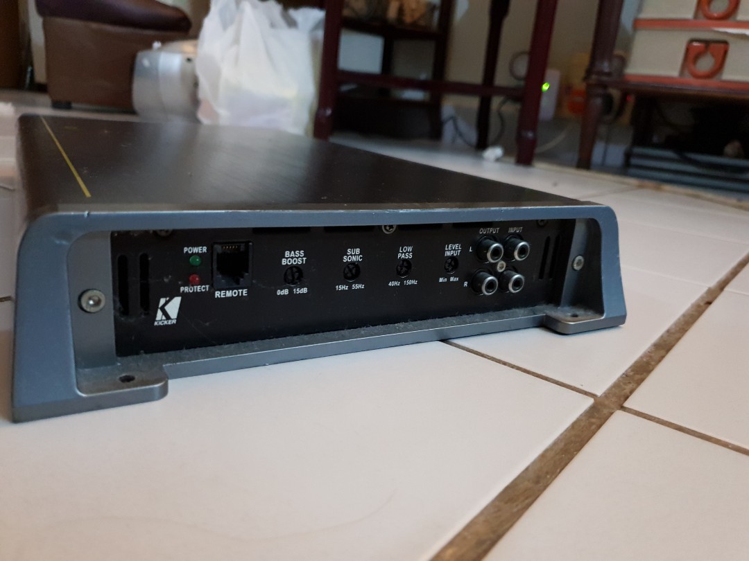 Kicker Ex 500.1 Monoblock Amplifier, Auto Accessories on Carousell