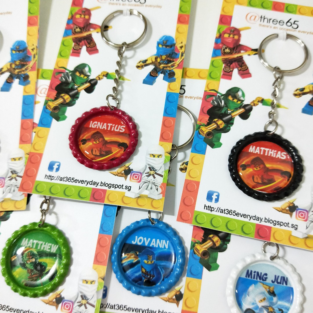 Lego Ninjago Birthday Party Favors Children S Day Keyring Keychain Bottlecap Babies Kids Toys Walkers On Carousell Майкл адамуэйт, келли мецгер, кирби морроу и др. carousell