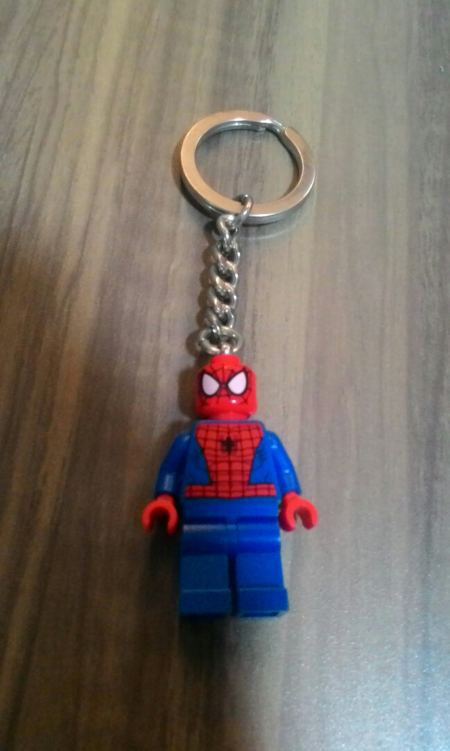 lego spiderman keychain