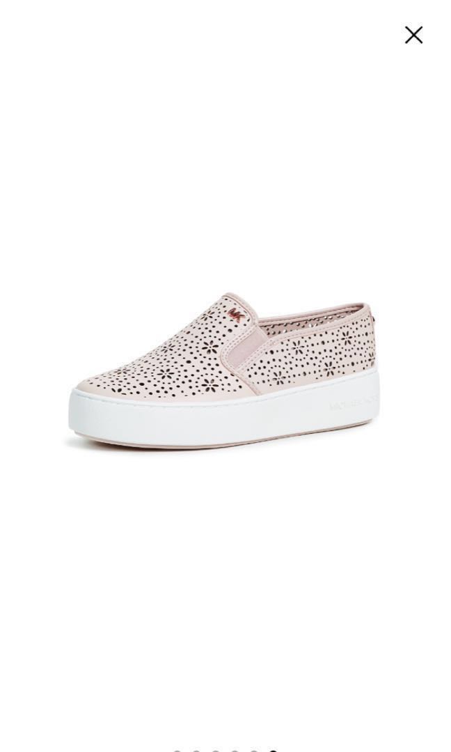 michael kors trent slip on sneakers