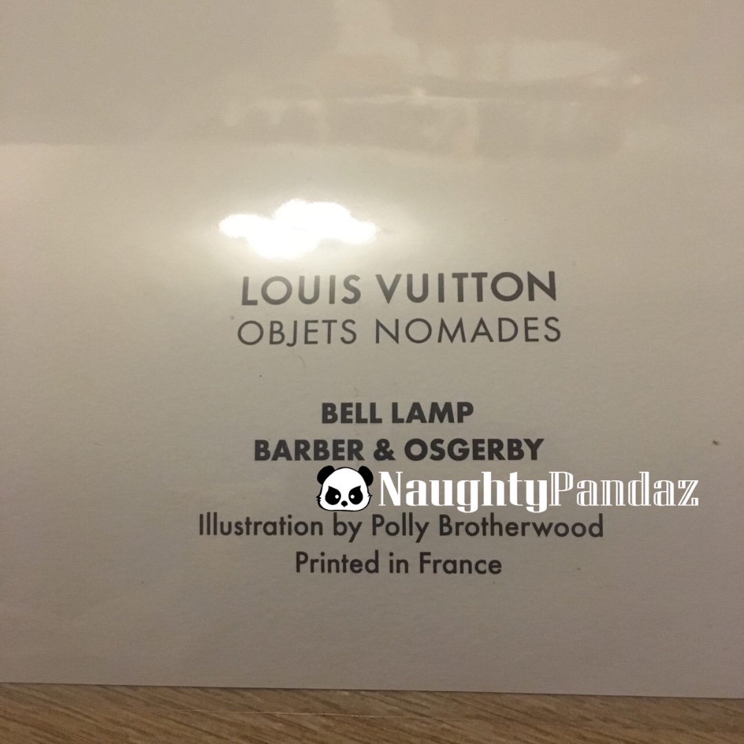 Louis Vuitton Edward Barber & Jay Osgerby Bell Lamp - Pink, 1