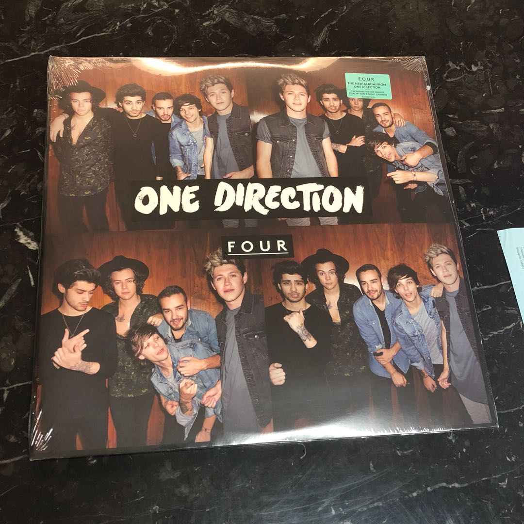 Sold. One Direction- Four. Vinyl Lp. New, Hobbies  Toys, Music  Media,  Vinyls on Carousell