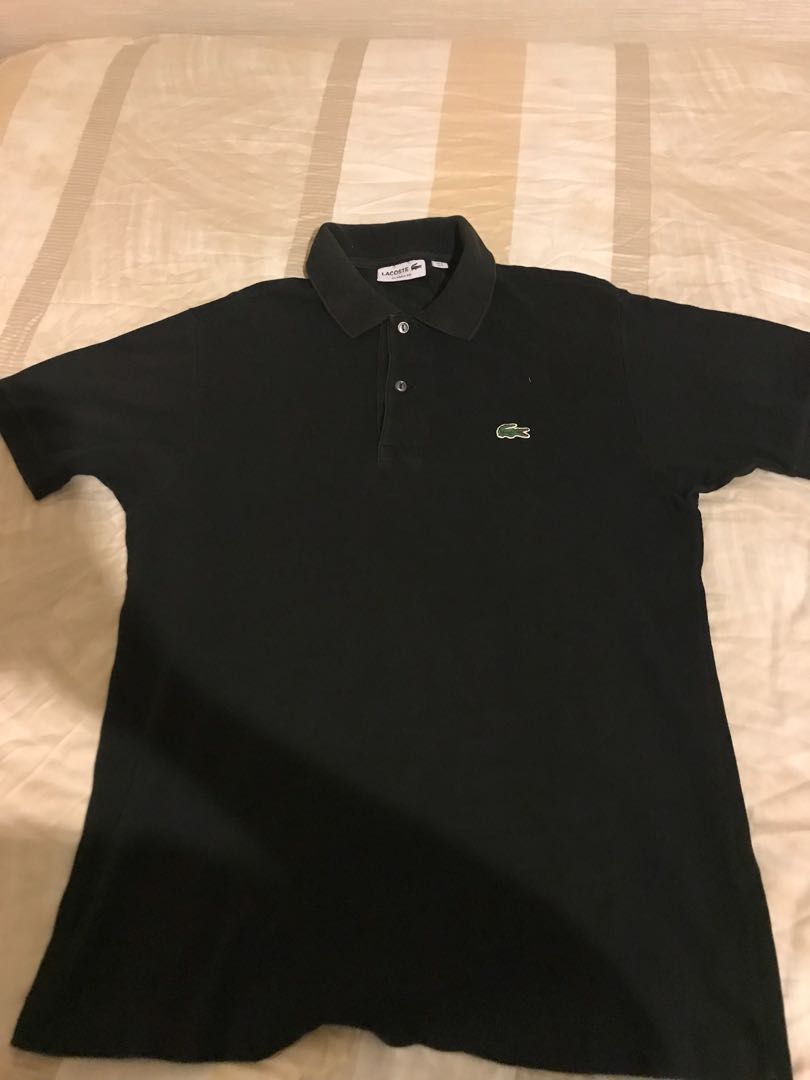 polo lacoste black