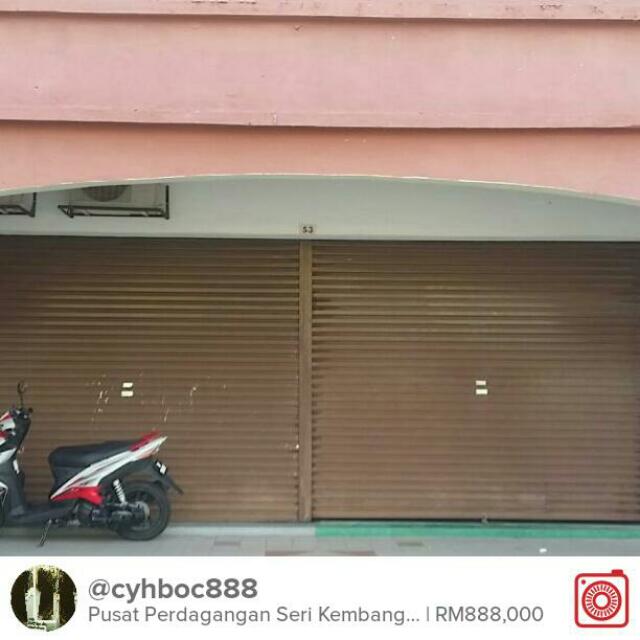 Pusat Perdagangan Seri Kembangan 2 story shop (Located On G Floor