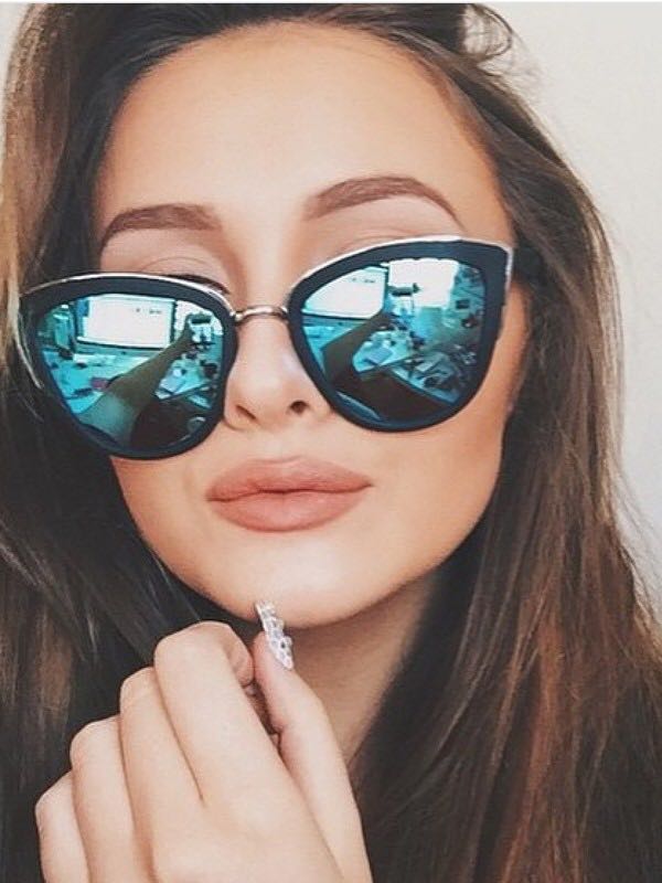 My girl quay sunglasses blue hotsell