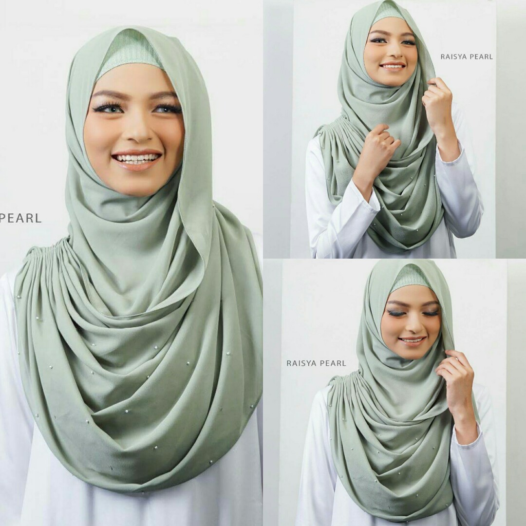 Raisya Pearl Womens Fashion Muslimah Fashion On Carousell