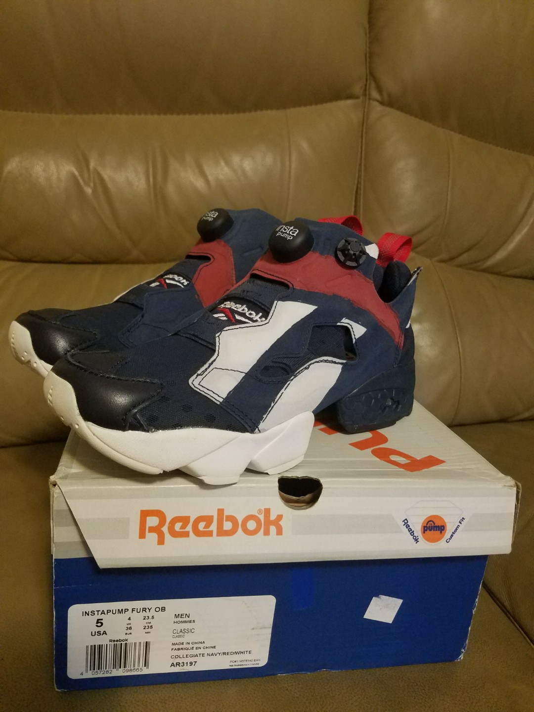 reebok pump fury custom made