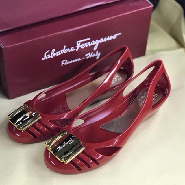 Restock Salvatore Ferragamo Bermuda Jelly Shoes