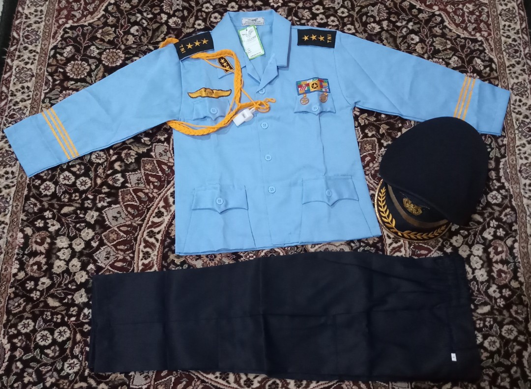 Setelan Baju Profesional TNI Angkatan Laut Baju Anak Laki Laki