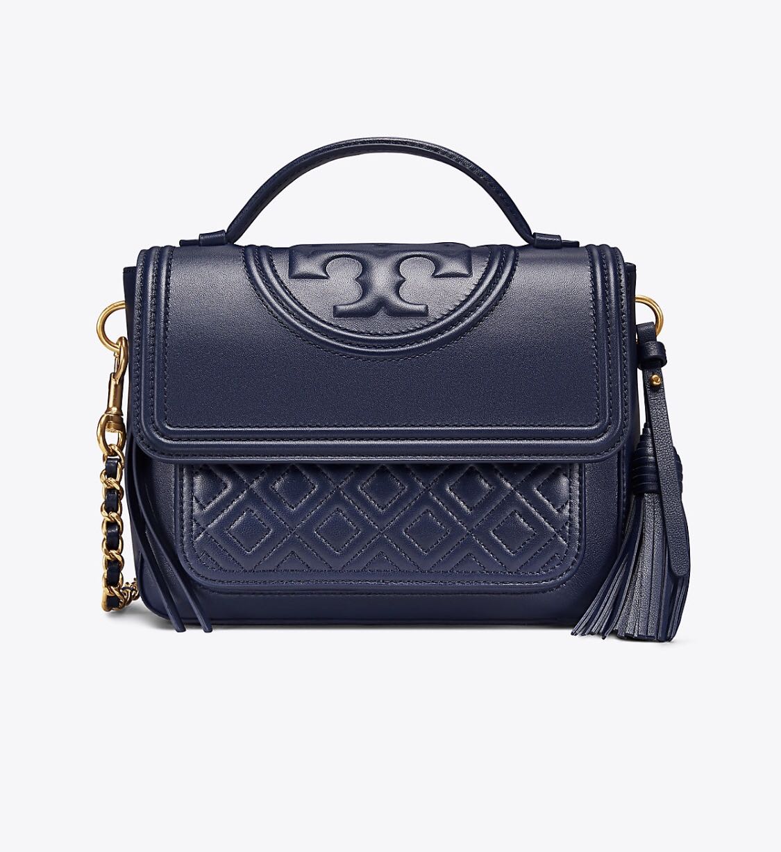 tory burch fleming satchel bag