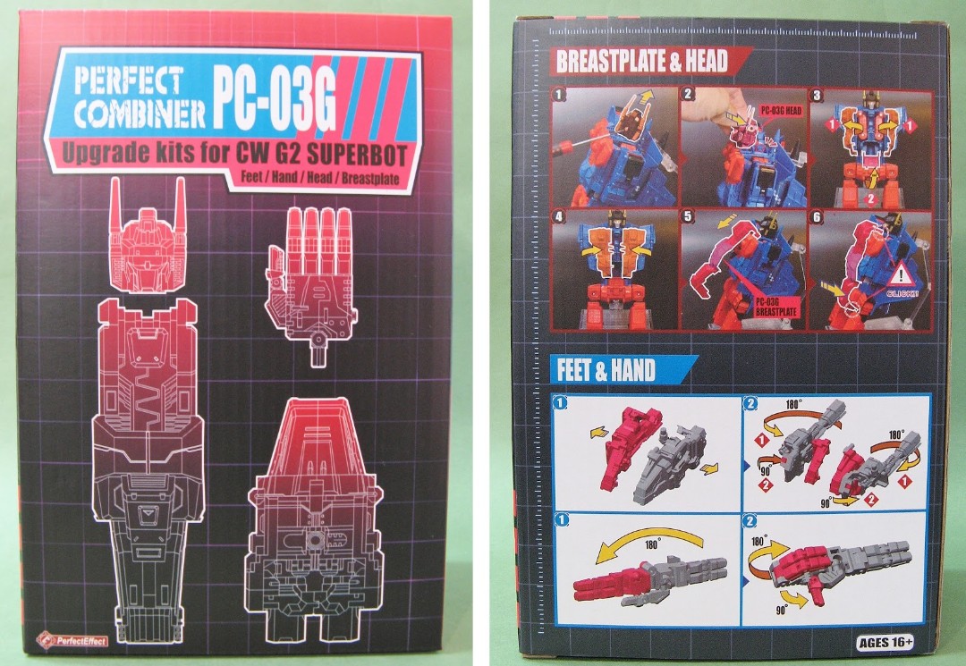 Transformer Hasbro Superion G2 + Perfect effect PC03G, Hobbies & Toys