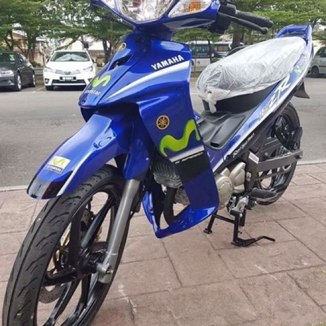 Yamaha 125z Movistar Coverset Motorcycles Motorcycle Accessories On Carousell