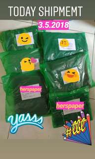 today shipment 3.5.2018