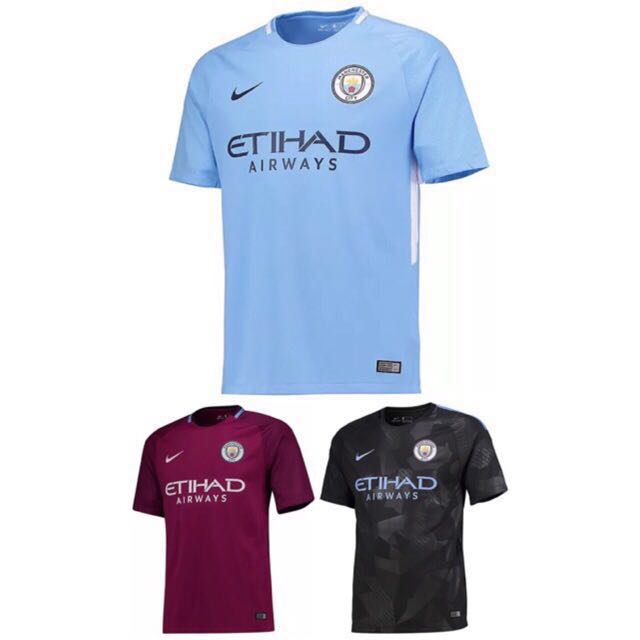 17 18 Manchester City Kits Men S Fashion Clothes On Carousell