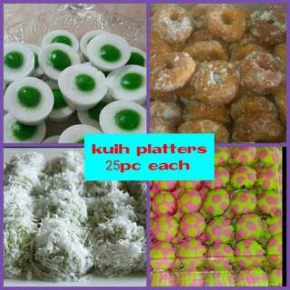 kuih platters
