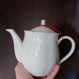茶壺 白色 瓷器 大同 喝茶