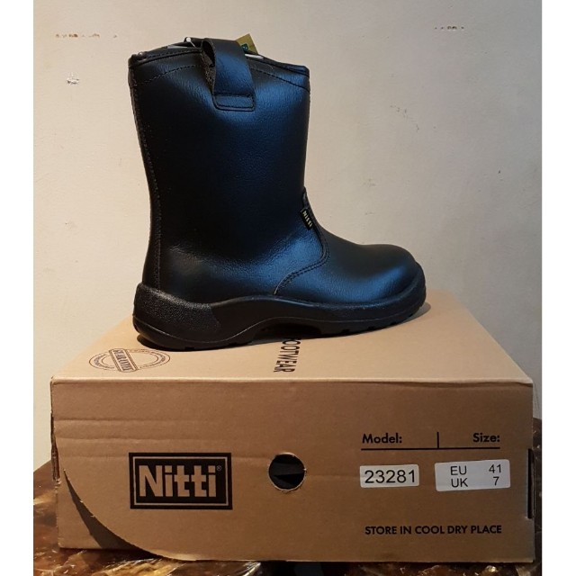 high cut safety boots