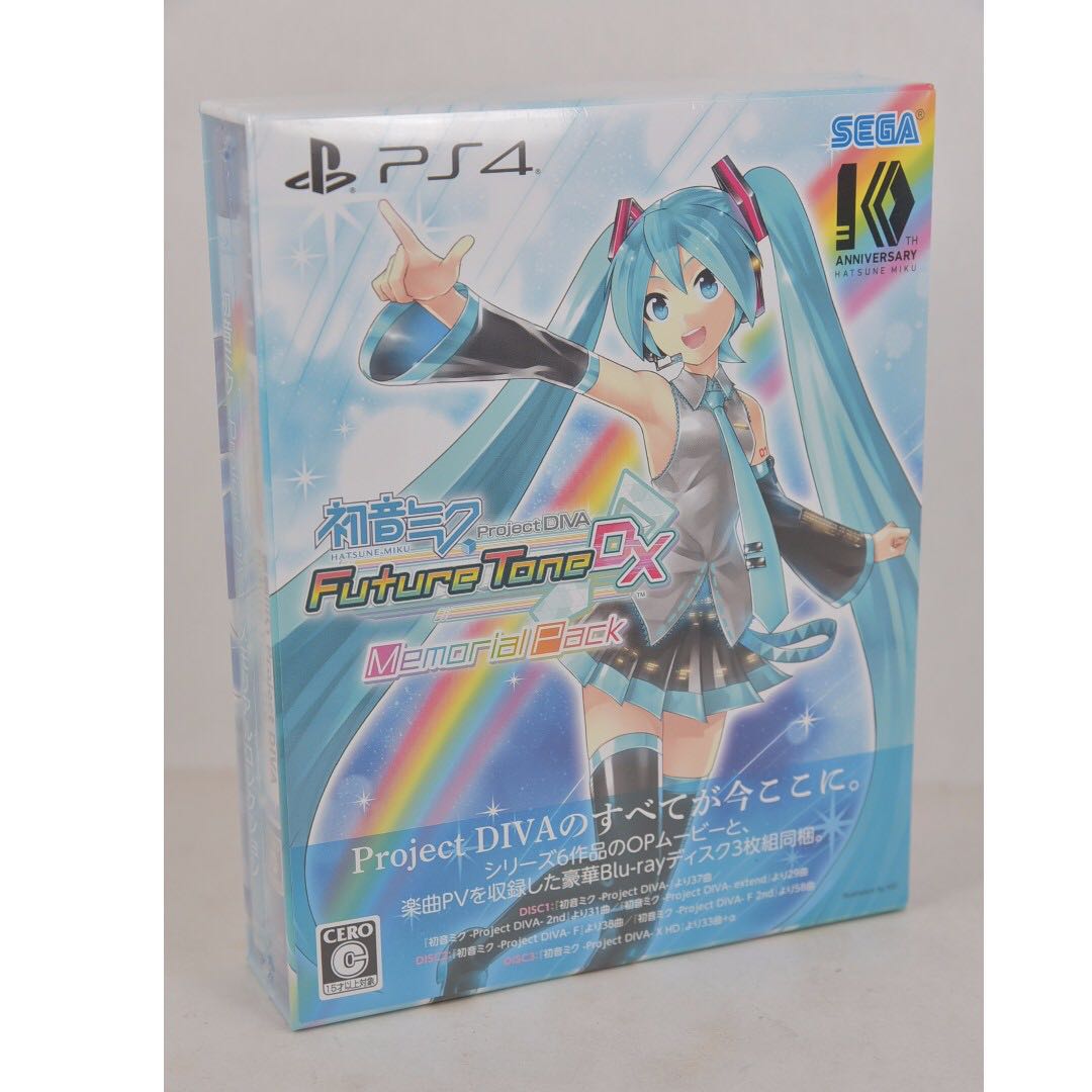 99%新二手) PS4 初音未來Project DIVA Future Tone DX (日本限定版