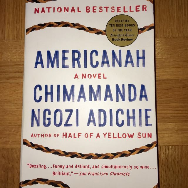 Americanah By Chimamanda Ngozi Adichie Books Stationery Books On Carousell