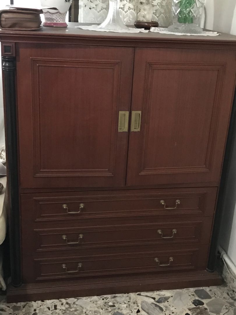 Antique TV Solid Wood, Furniture & Home Living, Furniture