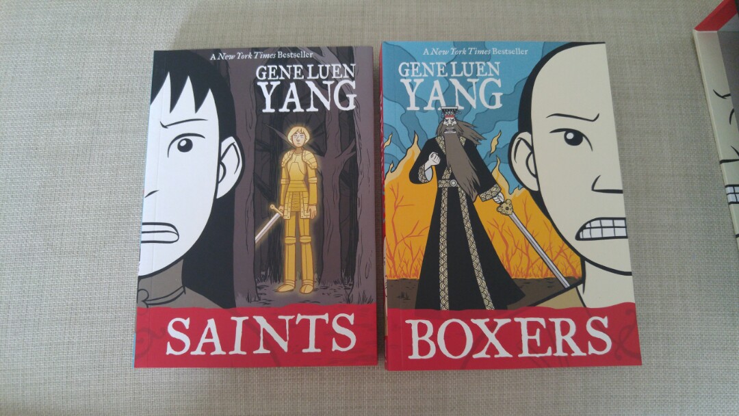 Boxer And Saints Boxed Set Books Stationery Fiction On Carousell