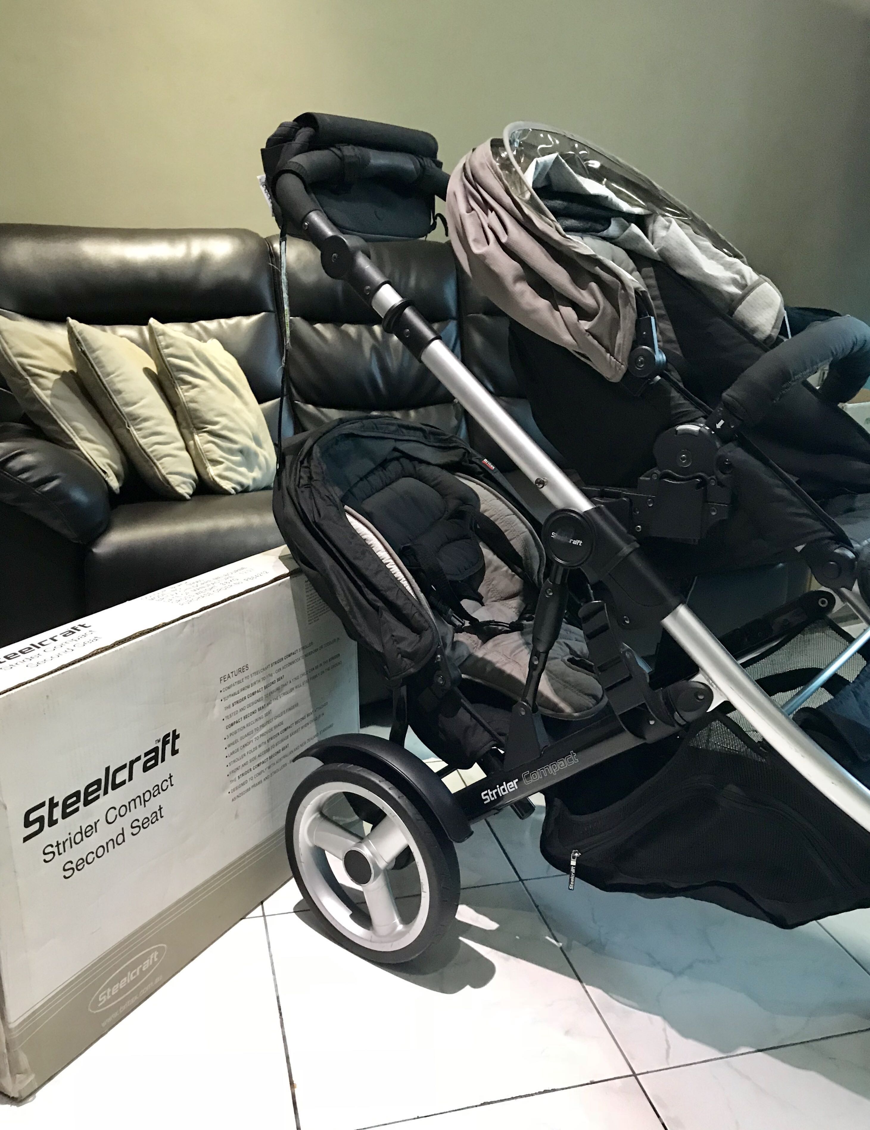 strider compact second seat