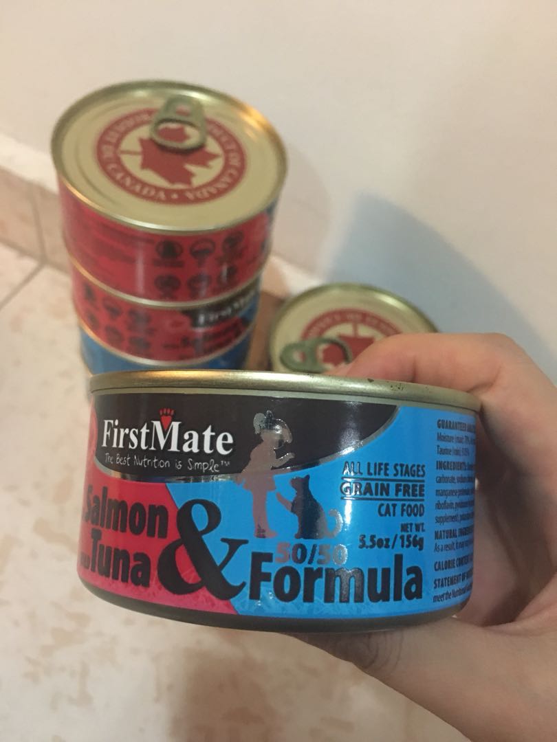 Cat Wet Food Firstmate 156g 9 Cans On Carousell