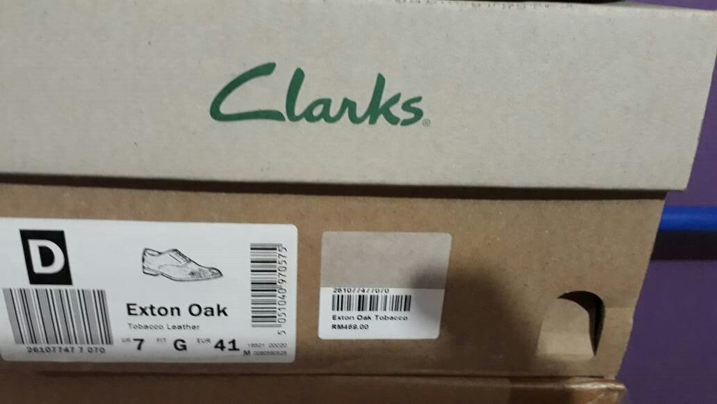 clarks exton oak