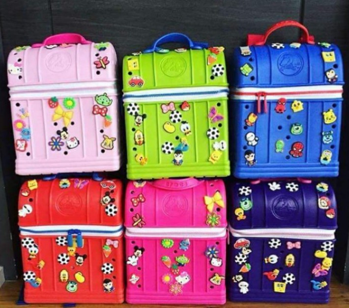 crocs zip top backpack