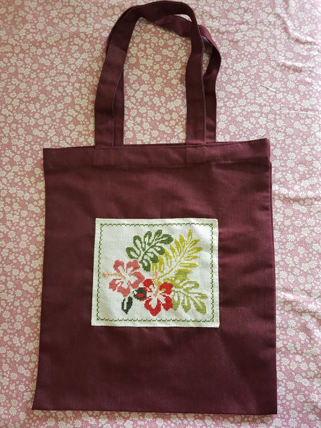 Personalised Cross Stitch Bag