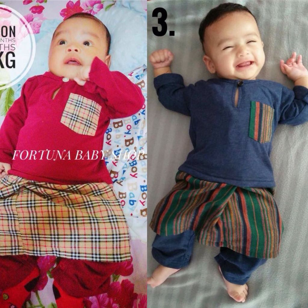 Cute Jumper Baju Melayu Babies Kids Babies Apparel On Carousell