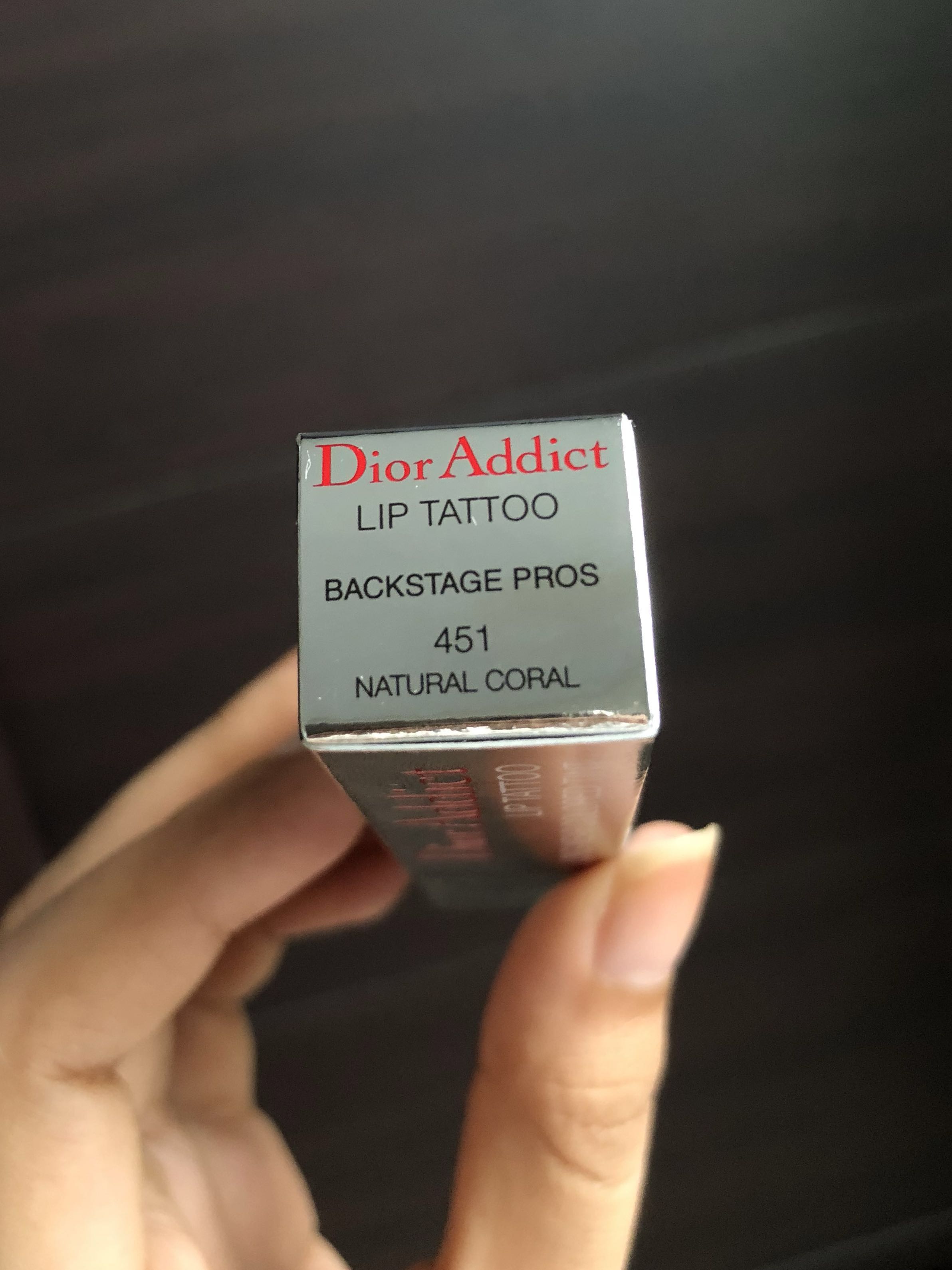 Dior Addict Lip Tattoo 451 Natural Coral, Kesehatan Kecantikan