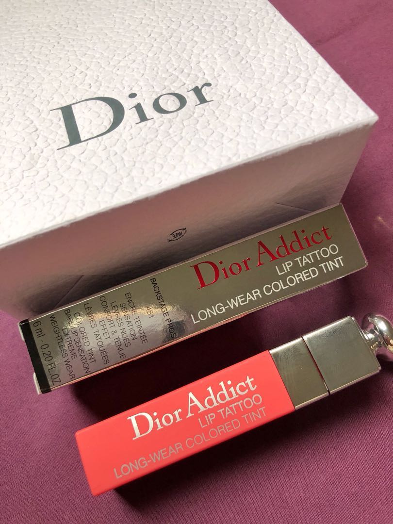 Dior Addict Lip Tattoo 451 Natural Coral Health Beauty Makeup