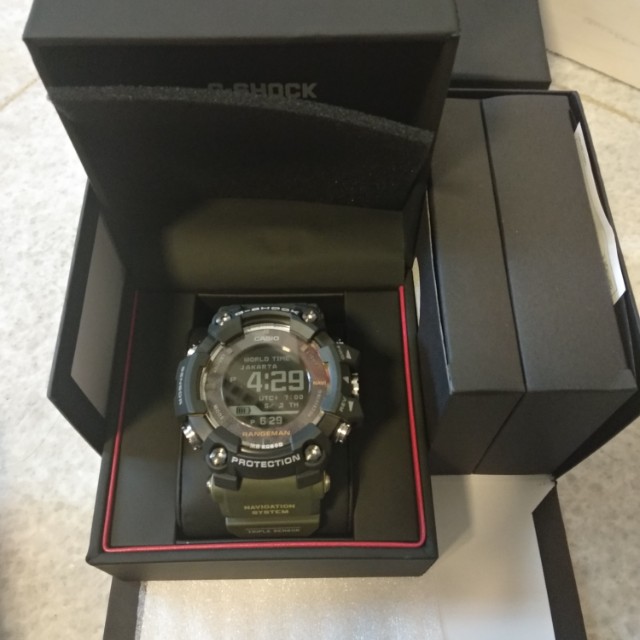 G Shock Rangeman Gpr B1000 1b Fesyen Pria Jam Tangan Di Carousell