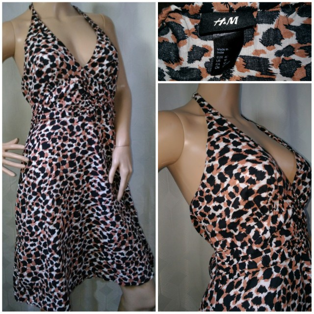 h&m safari dress