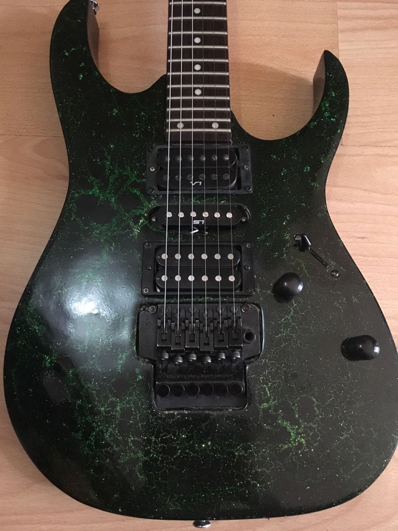 Ibanez rg 370 japan made 1995, Hobbies & Toys, Music & Media, Musical