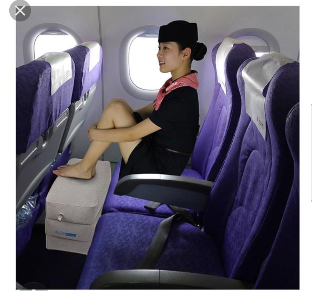 Inflight inflatable leg rest cushion Furniture Home Living