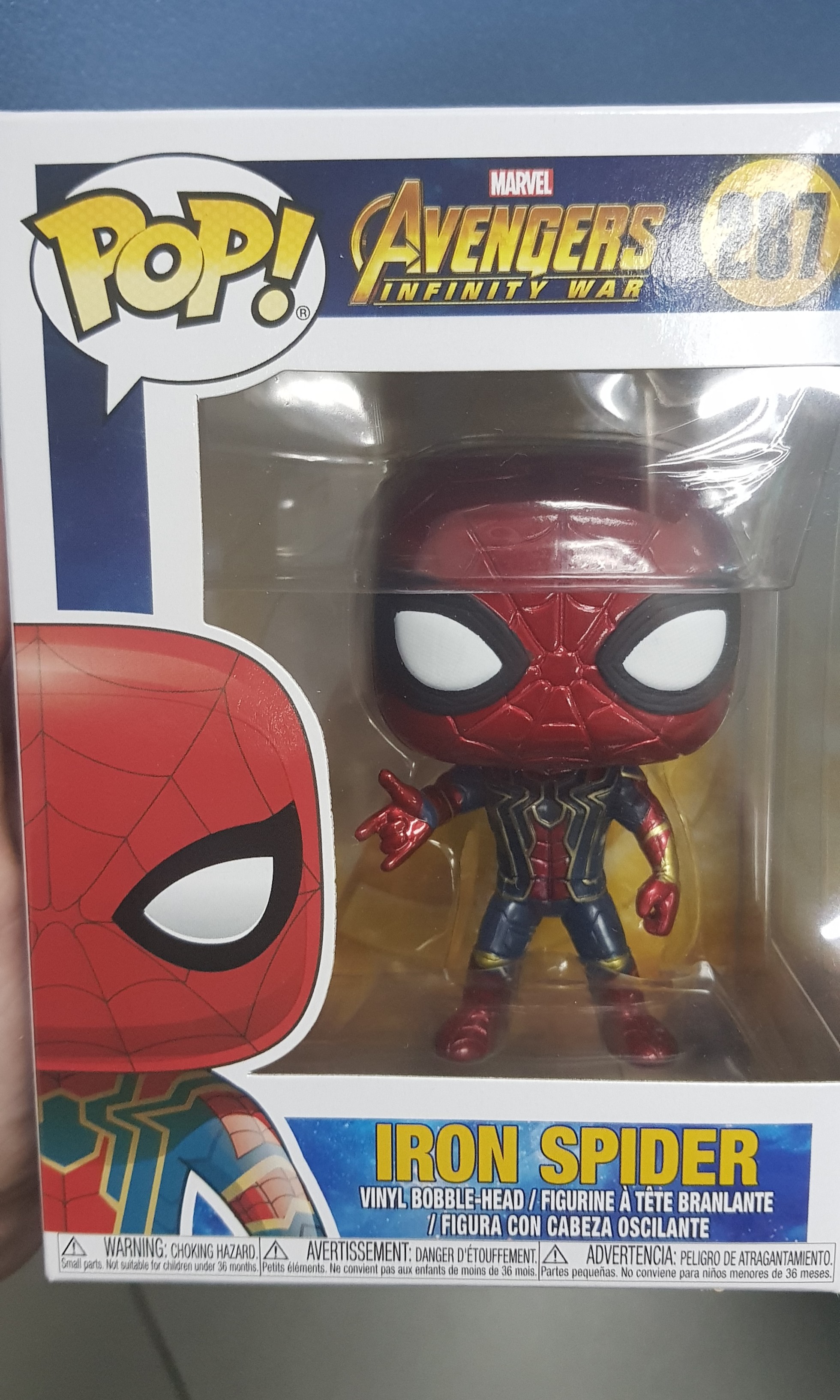funko spiderman infinity war
