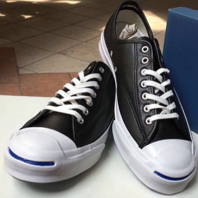 JACK PURCELL SIGNATURE OX LEATHER BLACK 